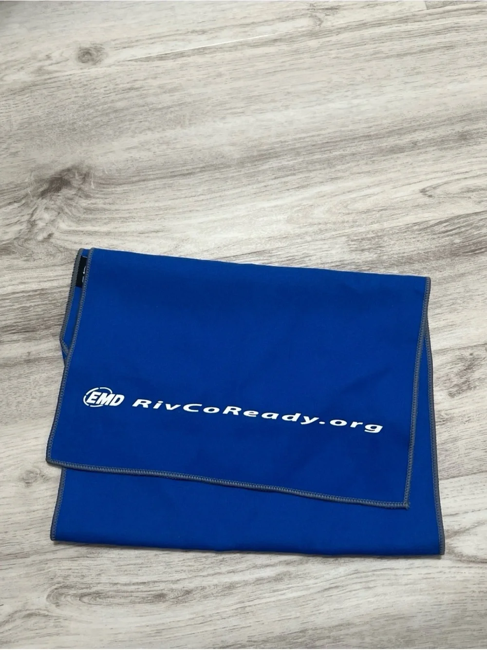RivCoReady Blue Promotional Neck towel